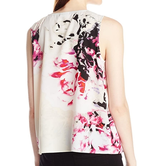 DKNY Cascade Sleeveless Blouse - Picture 2 of 7